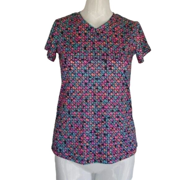 new C9 CHAMPION Activewear Top, XL, V-neck SS, Geometric, Short sleeves - Picture 8 of 11